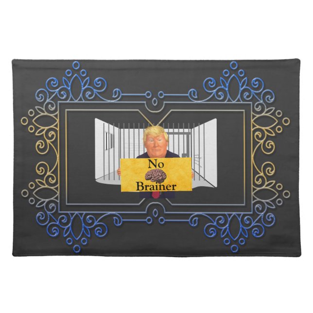Trump No Brainer Placemat (Front)