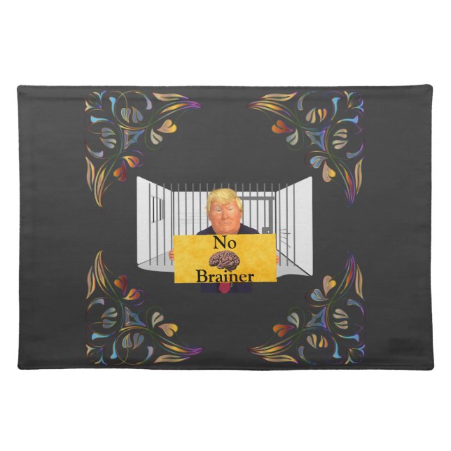 Trump No Brainer Placemat (Front)