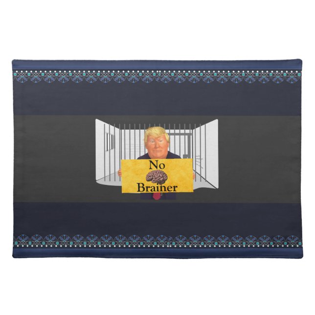 Trump No Brainer Placemat (Front)
