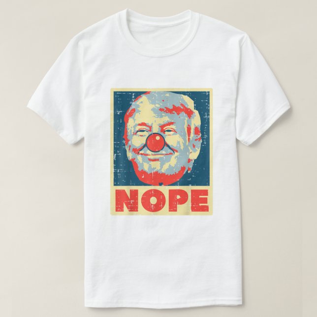 TRUMP NOPE T-Shirt (Design Front)