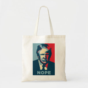Trump Nope Tote Bag