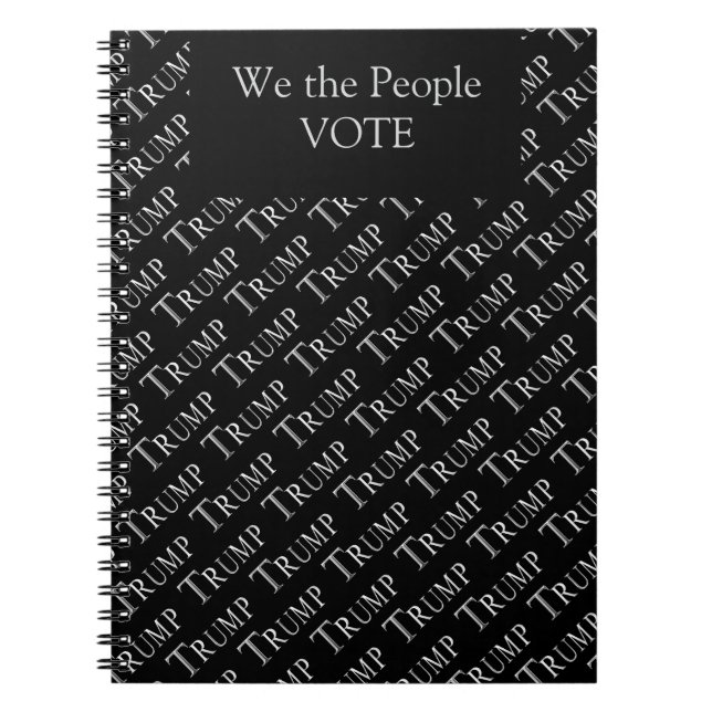 TRUMP NOTEBOOK (Front)