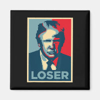 Trump Obama Hope Poster Loser 
