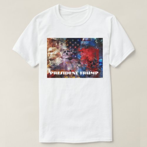 Trump on Mount Rushmore T_Shirt