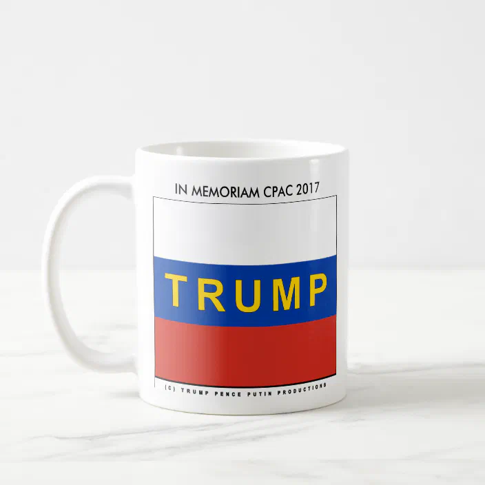 Funny Donald Trump Ceramic Coffee Mug MAGA Re-Elect Trump Pence Gift for Him Her 