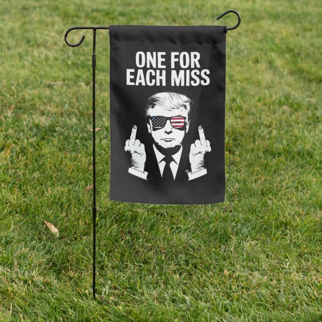Trump One For Each Miss Garden Flag (In SItu)