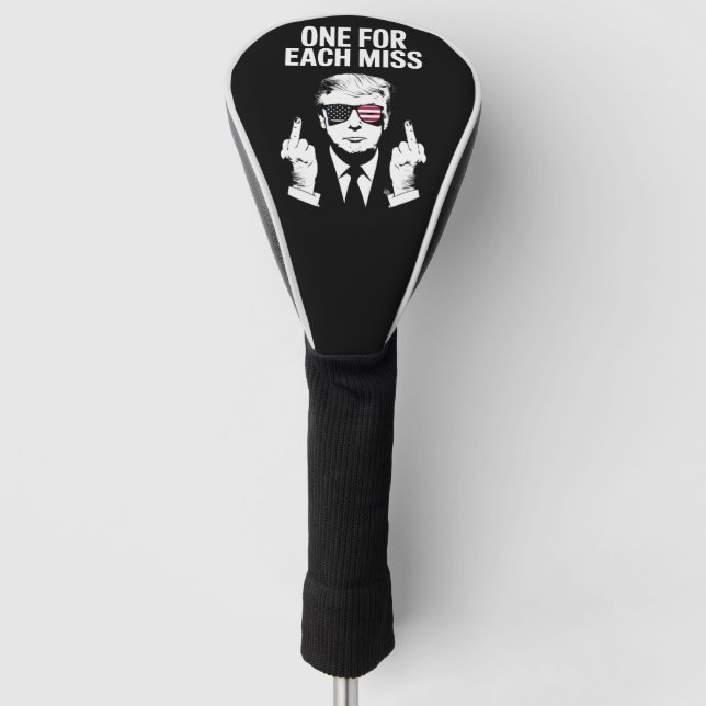 Trump One For Each Miss Golf Head Cover (Front)