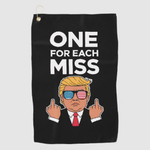 Trump One For Each Miss Golf Towel