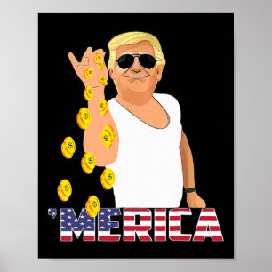 Trump Outfits 2024 Usa Election President Donald T Poster