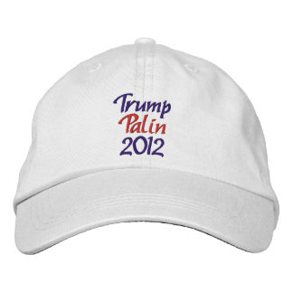Trump, Palin, 2012 Embroidered Baseball Hat