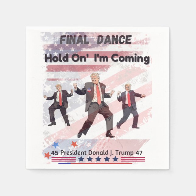 Trump Paper Napkins (Front)