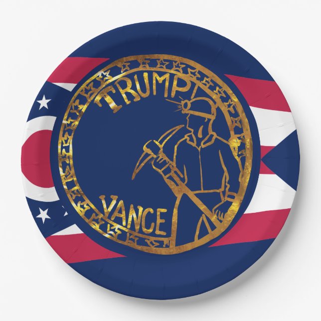 TRUMP PAPER PLATES (Front)