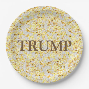TRUMP PAPER PLATES