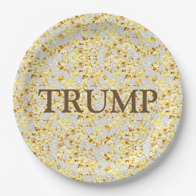 TRUMP PAPER PLATES (Front)