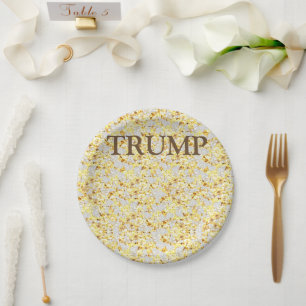 TRUMP PAPER PLATES