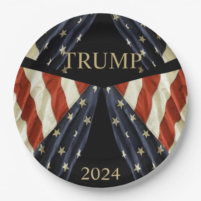 TRUMP PAPER PLATES (Front)