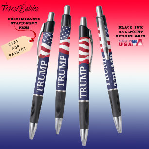 TRUMP Patriotic American Flag Red White & Blue🇺🇸 Pen