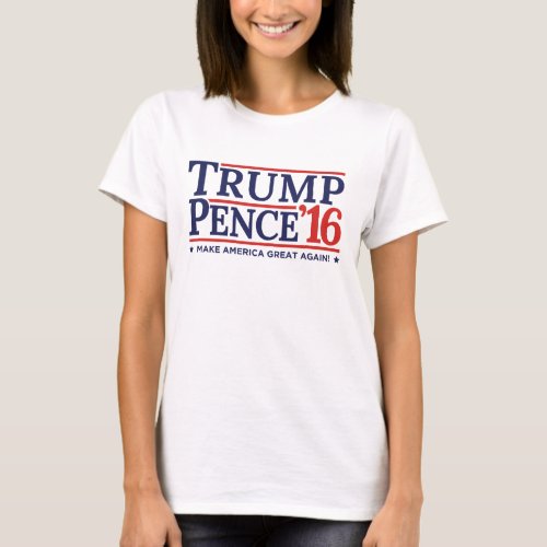 Trump Pence 2016 Election Tshirt