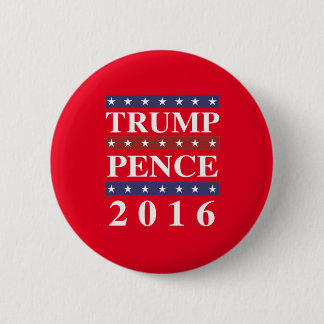 Trump Pence 2016 - For America -- - Button