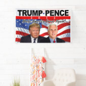 Trump Pence 2016 Photo Banner (Insitu)