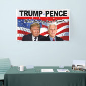 Trump Pence 2016 Photo Banner (Tradeshow)