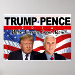 Trump Pence 2016 Photo Poster