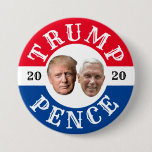 Trump Pence 2020 Button