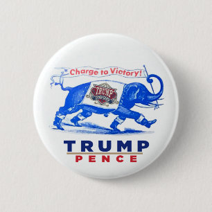 Trump Pence 2020 Button