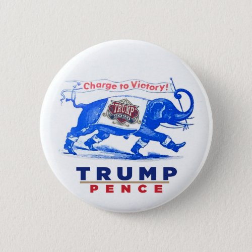 Trump Pence 2020 Button