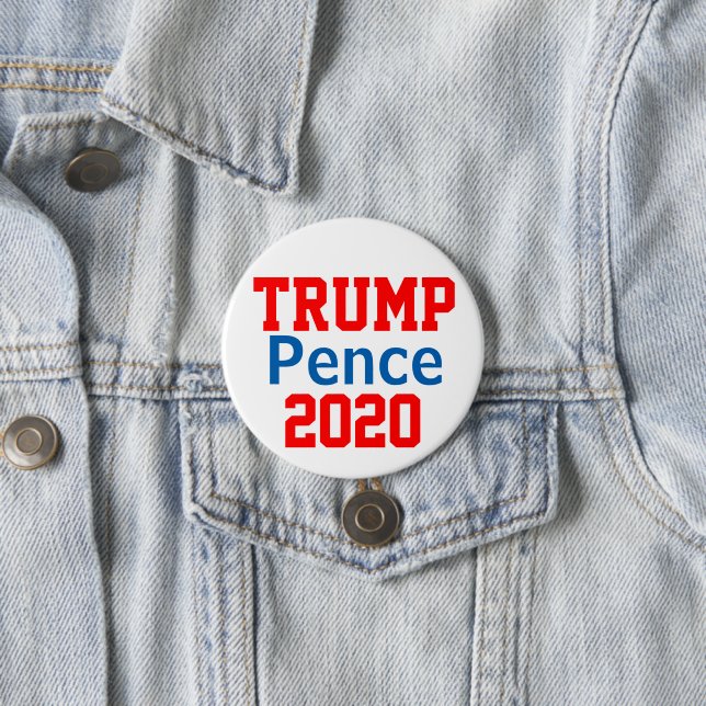 Trump Pence 2020 EDIT Names Button (In Situ)