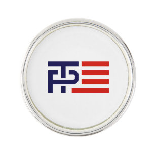 Trump Pence Flag Banner - Pin