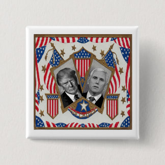 Trump & Pence Pinback Button