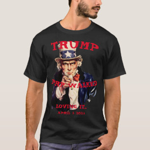 Trump Perp Walked 2023 Tuesday Uncle Sam T-Shirt