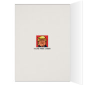 Trump “Phenomenal Missile” Funny Birthday Card (Inside (Left))