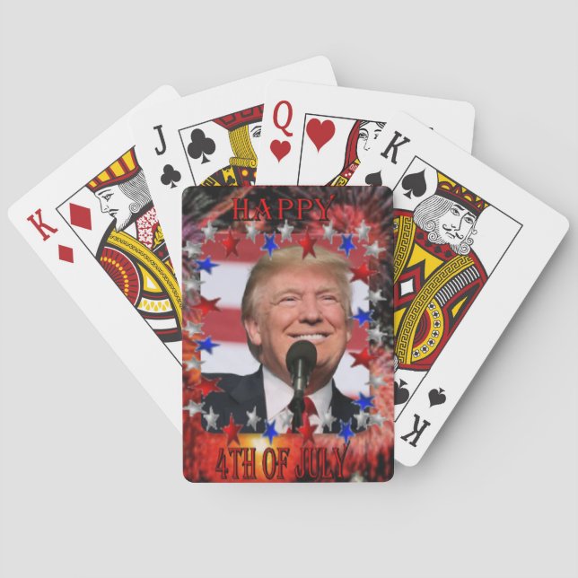 Trump playing cards (Back)
