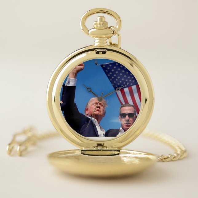 Trump pocket fight watch (Inside)
