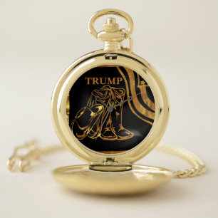 TRUMP POCKET WATCH