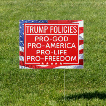 Trump Policies Pro-God Pro-Life Pro-Freedom