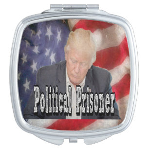 Trump Political Prisoner Compact Mirror