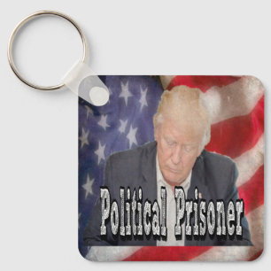 Trump Political Prisoner Keychain