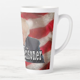 Trump Political Prisoner Latte Mug