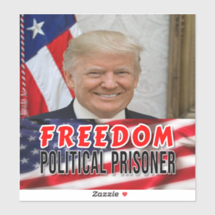 Trump Political Prisoner Sticker