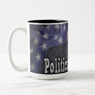 Trump Political Prisoner Two-Tone Coffee Mug