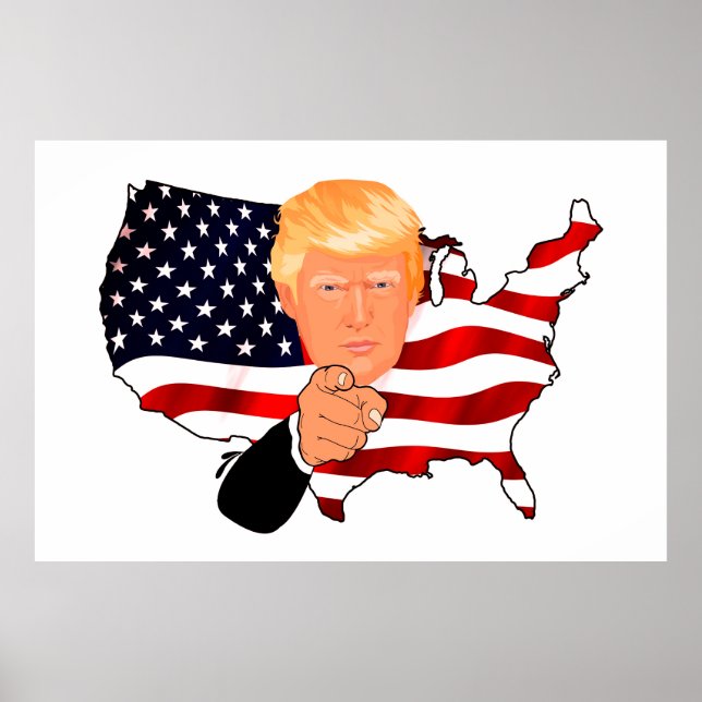 Trump Politican  Poster (Front)