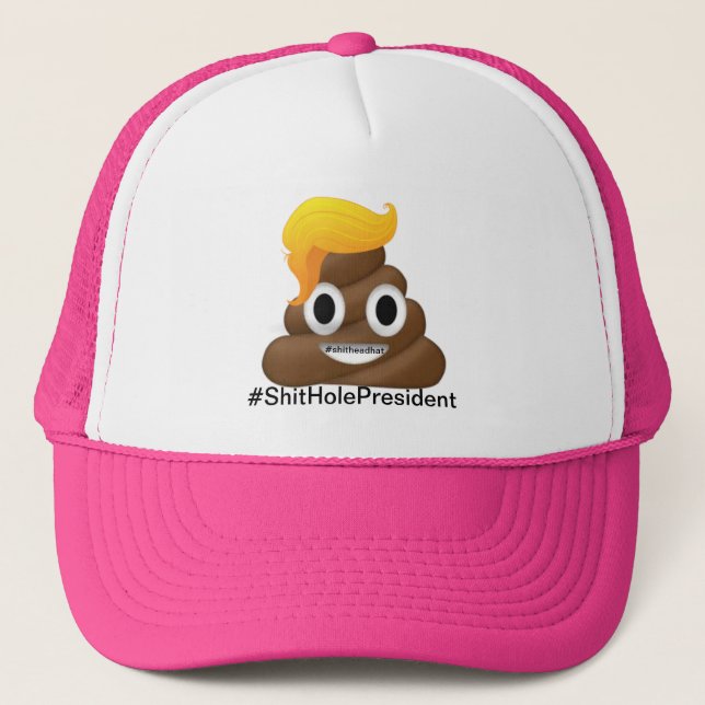 Trump Poop Head Hat (Front)