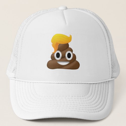 Trump Poop Head Hat