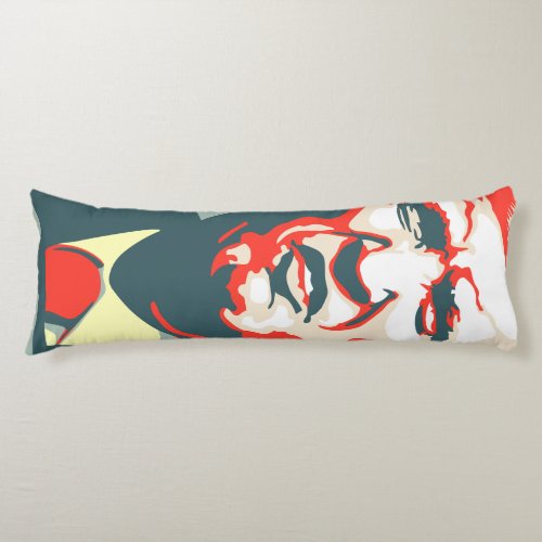 Trump pop art body pillow