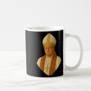 Trump Pope Graphic – Funny Political Design  Coffee Mug