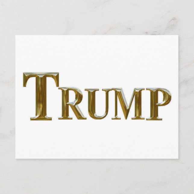 TRUMP POSTCARD (Front)