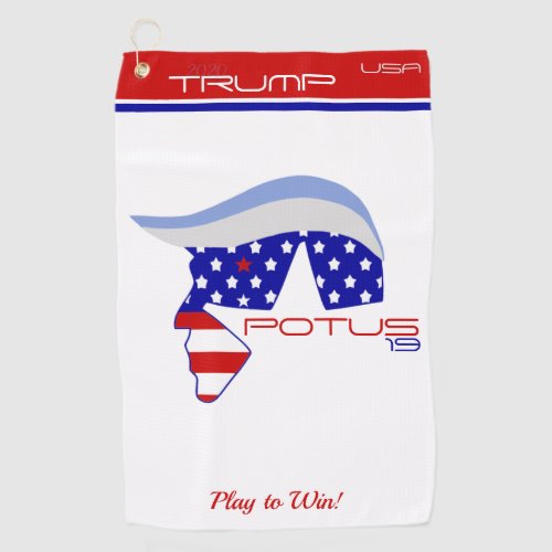 TRUMP POTUS19 Golf Towel